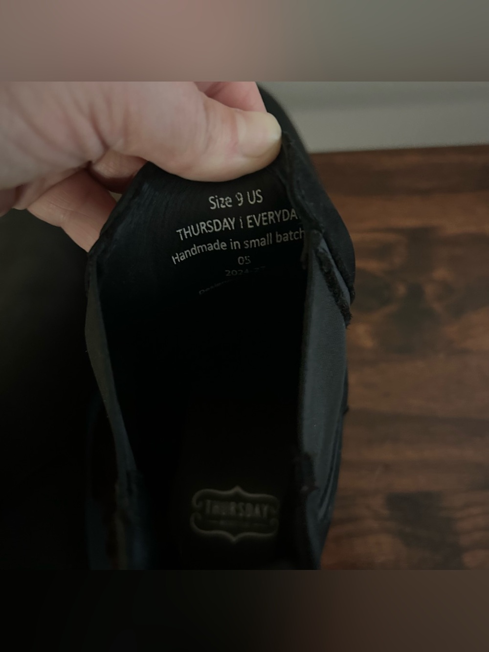 Thursday Everyday Legend Chelsea Boot in Black Matte Size 9 - Picture 9 of 13